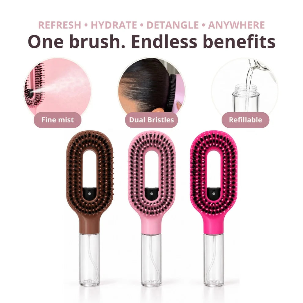 Spray Hair Brush