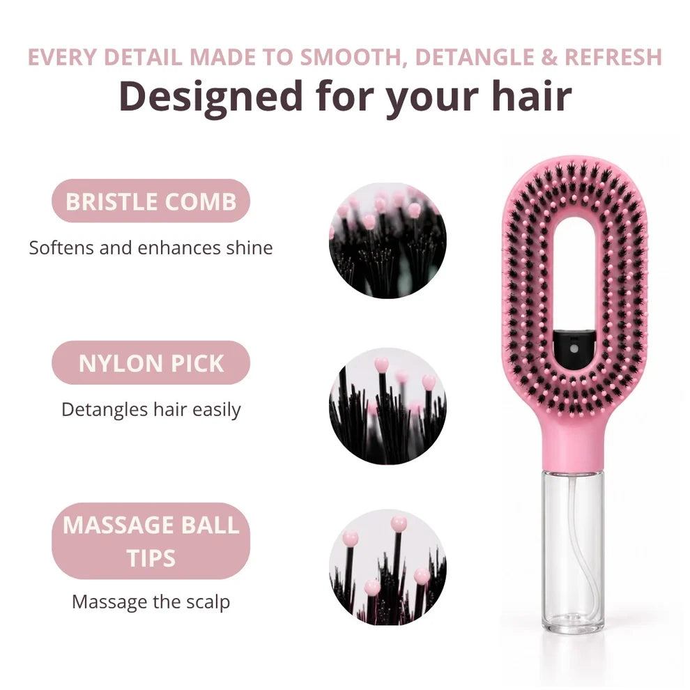 Spray Hair Brush