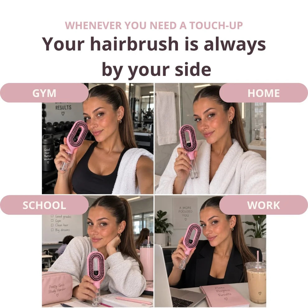 Spray Hair Brush