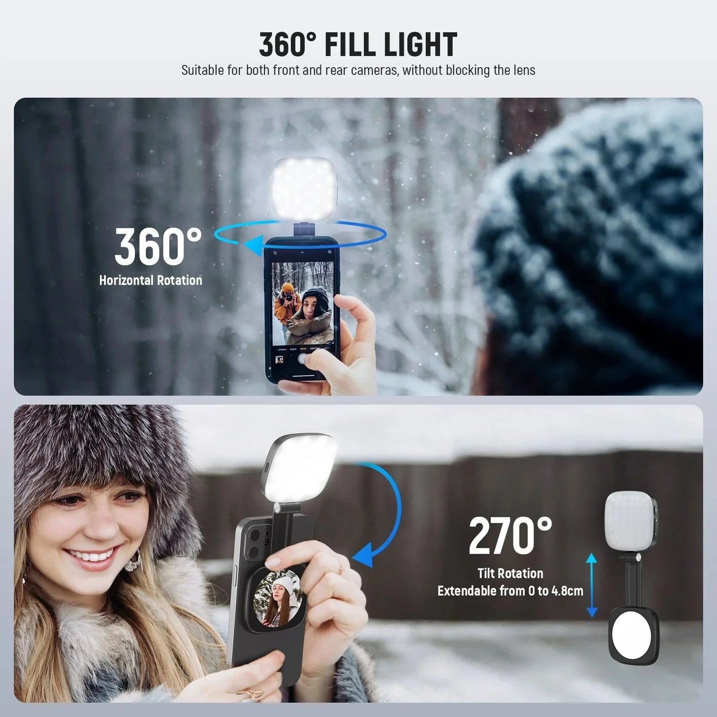 MagLight - Professional Magnetic LED Content Creator Light