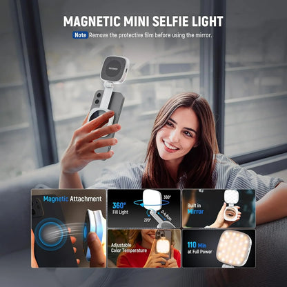 MagLight - Professional Magnetic LED Content Creator Light