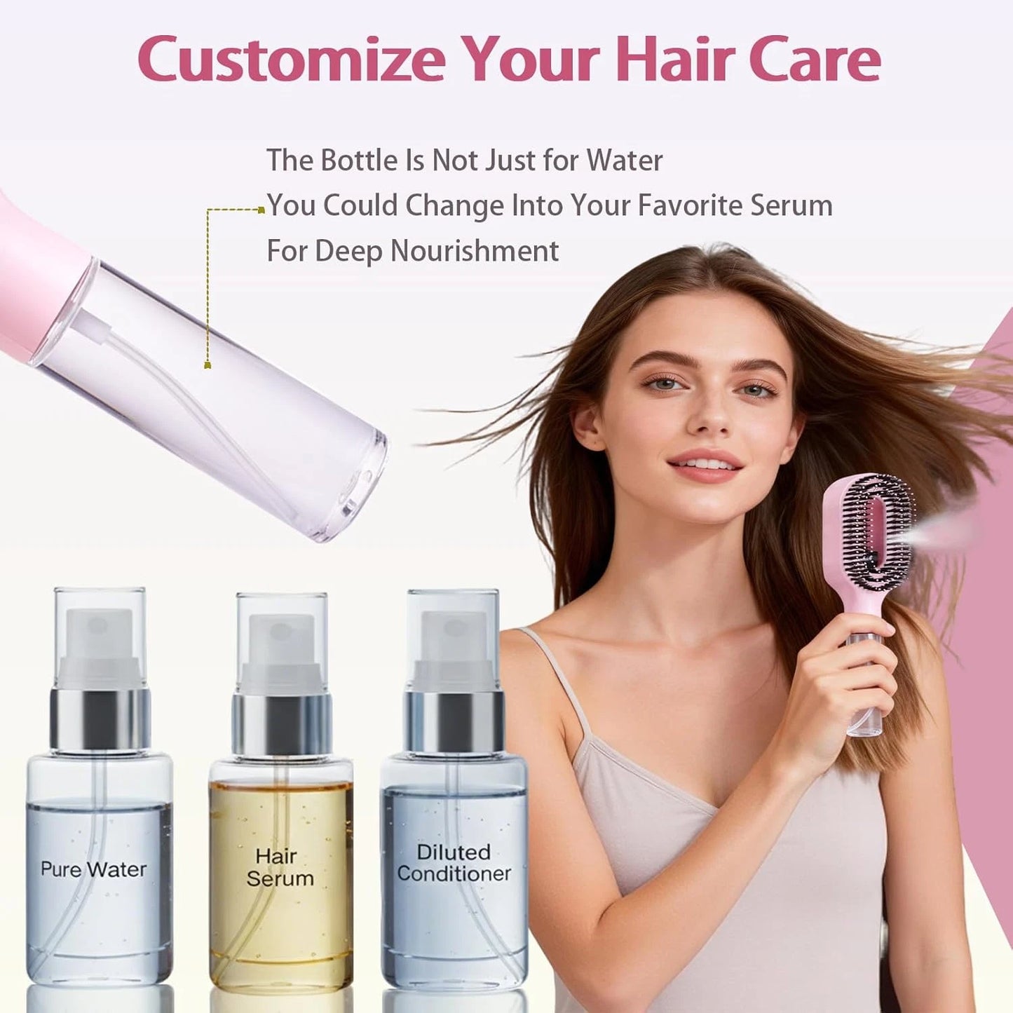 Spray Hair Brush